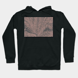 exotic palm tree pattern Hoodie